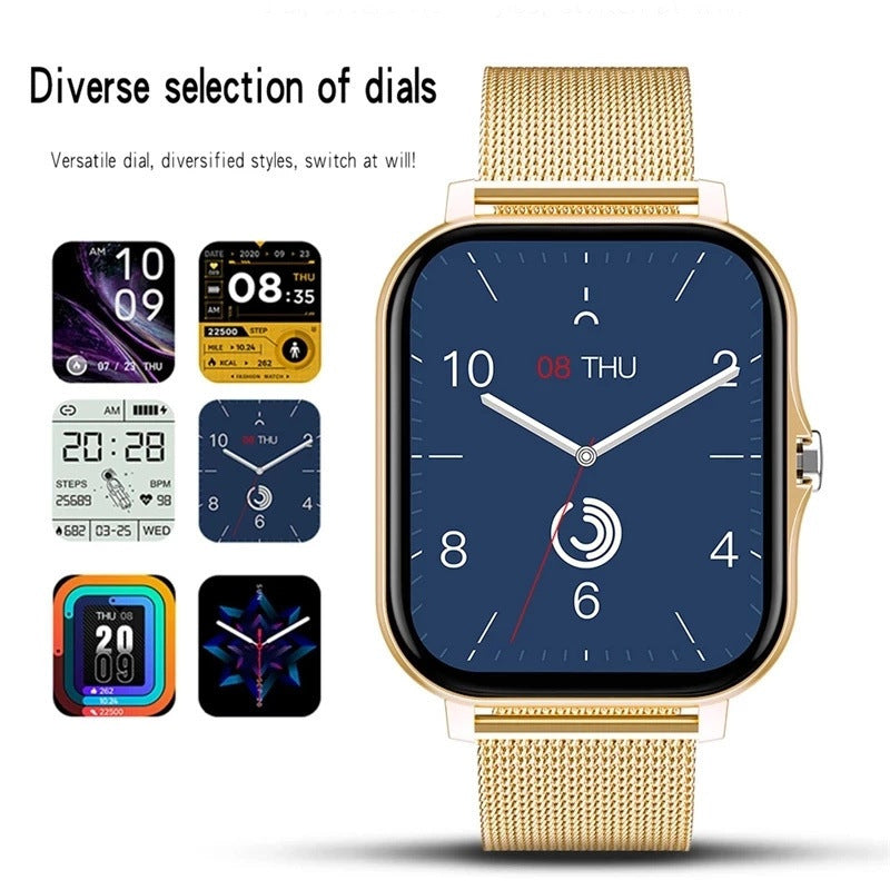 Magnetic Charging Smartwatch Sports Model